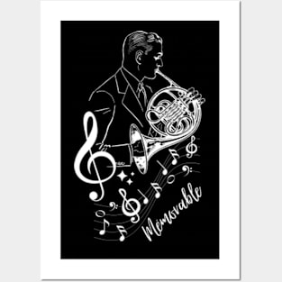 French Horn Player Posters and Art